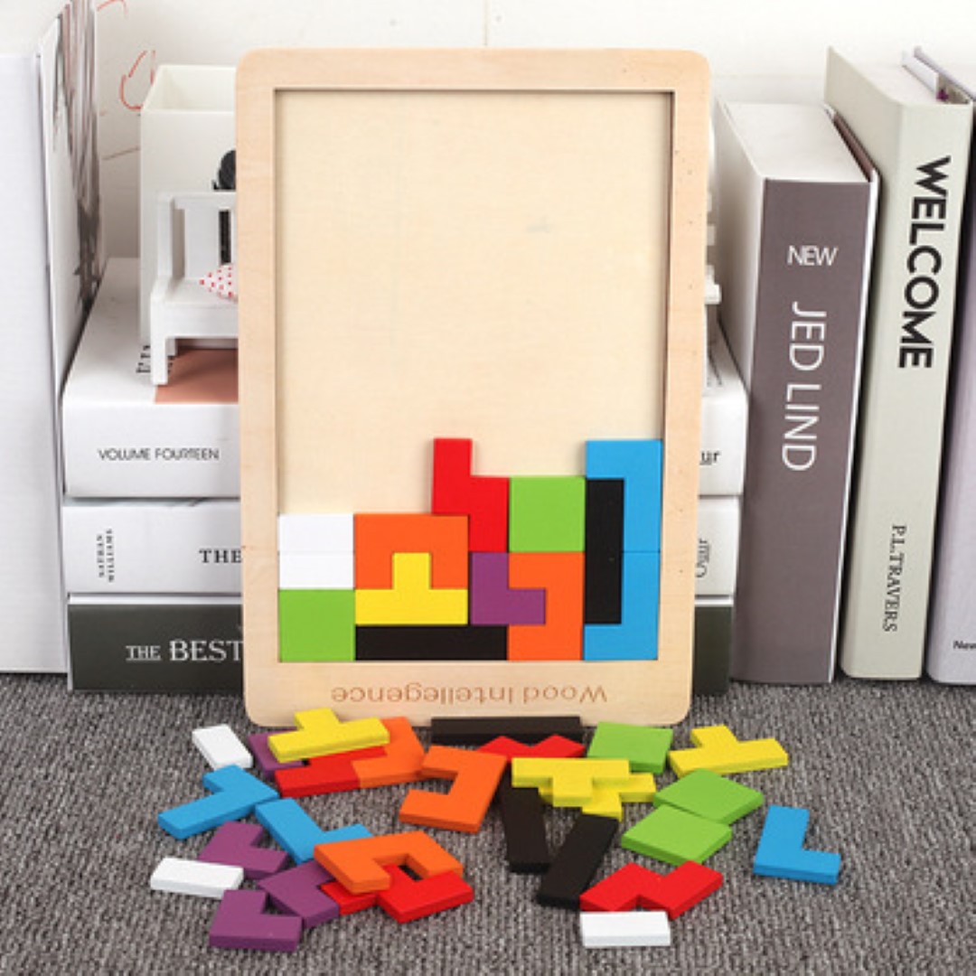 Wooden Russian Blocks Puzzle 3