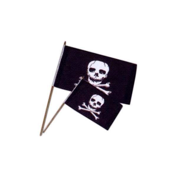 Jolly Roger Stick Flag 2