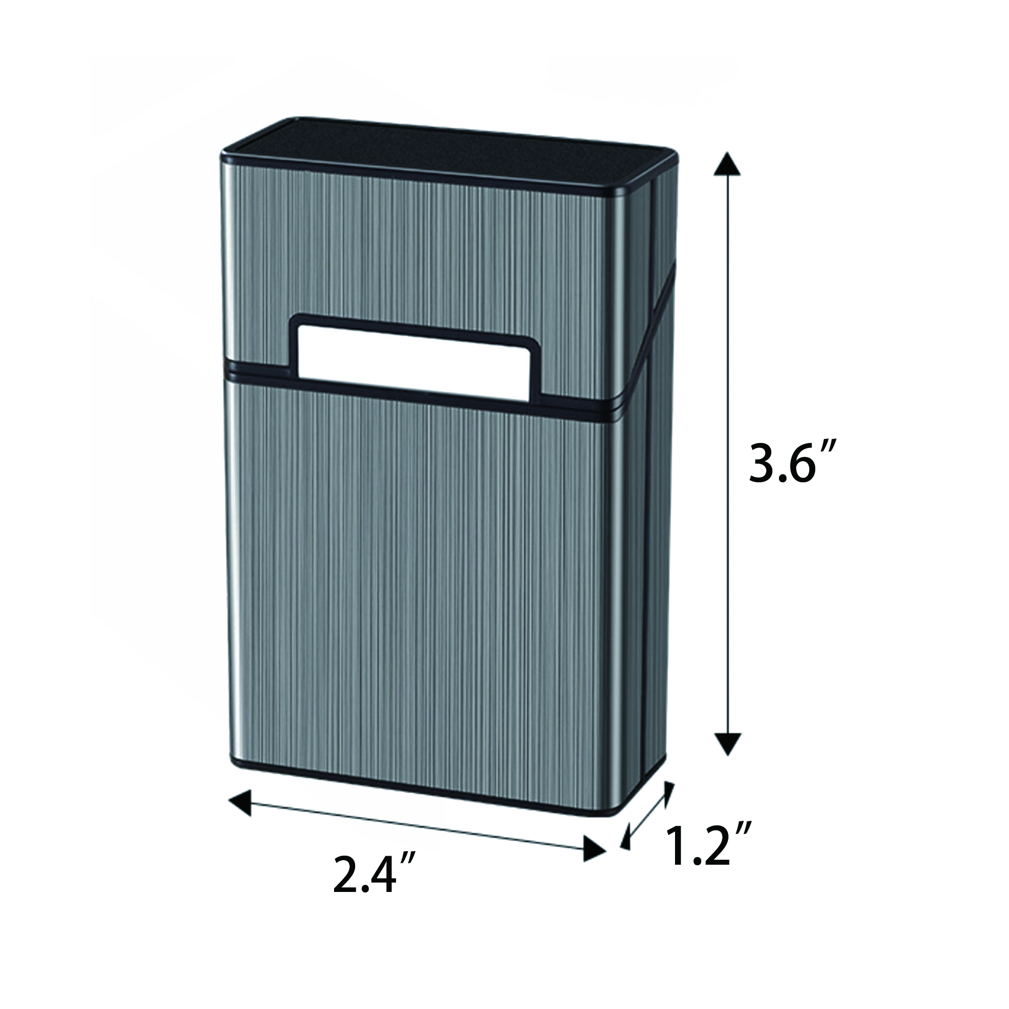 ABS Magnetic Cigarette Box 2