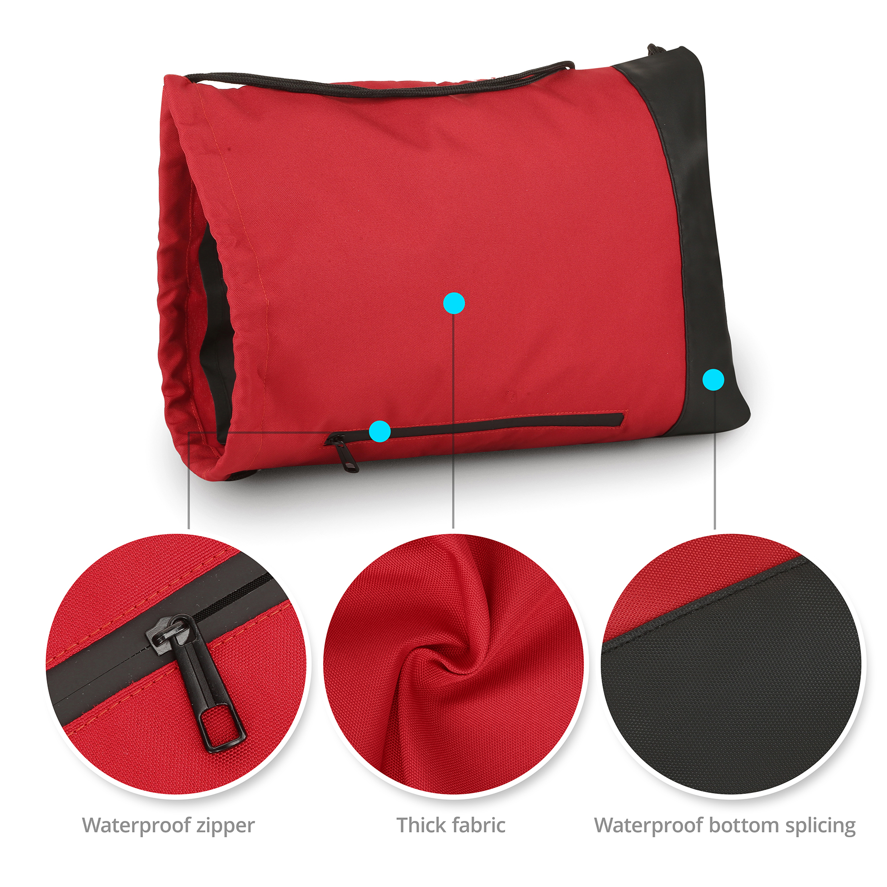 Deluxe Waterproof Drawstring Gym Bag 10