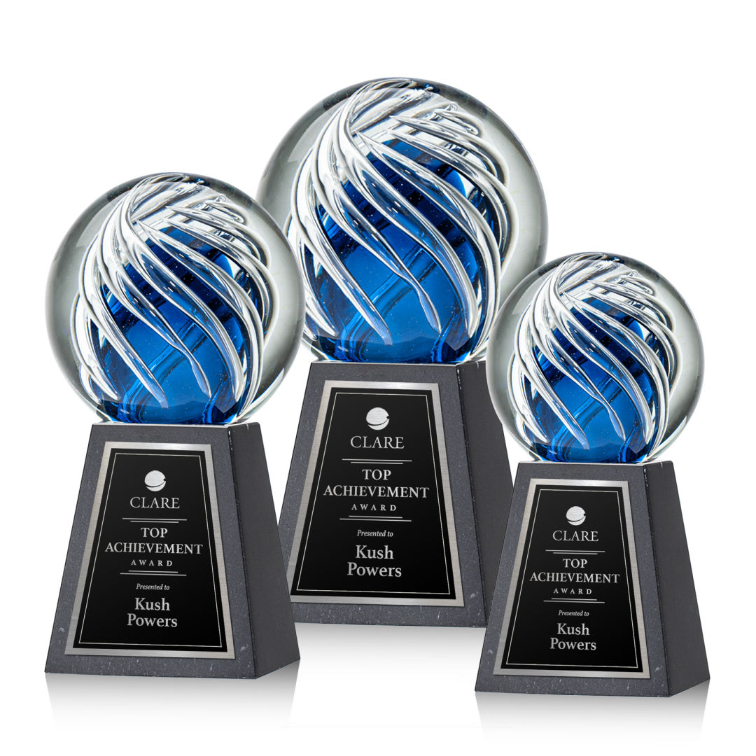 Genista Award on Tall Marble Base 6