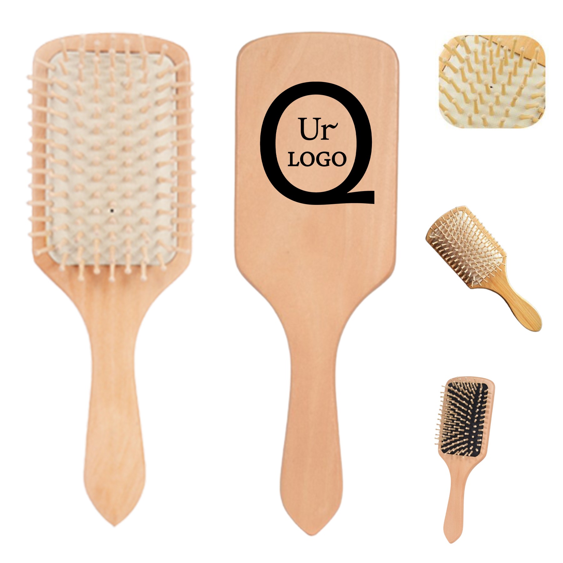 Natural Wooden Hairbrush