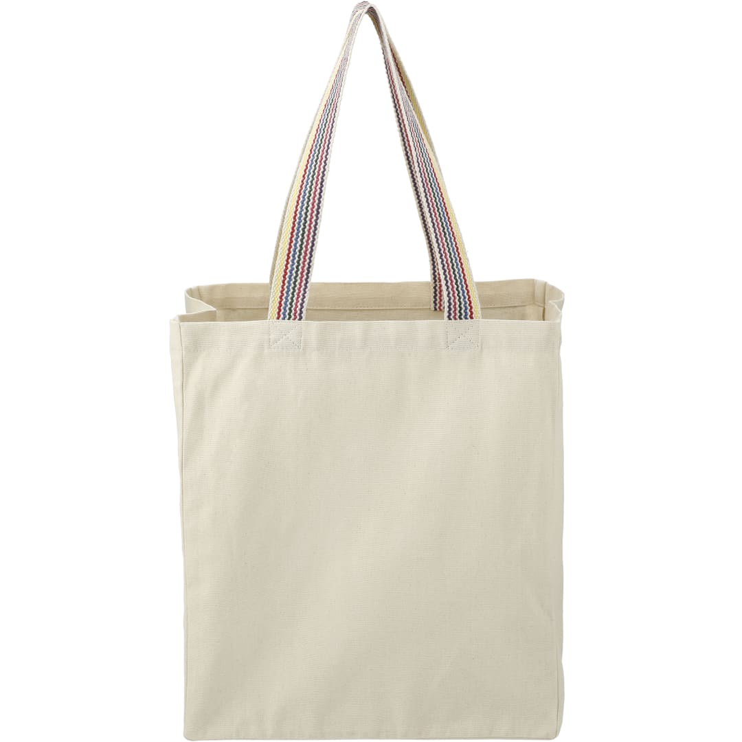 Rainbow Recycled 6oz Cotton Grocery Tote 11