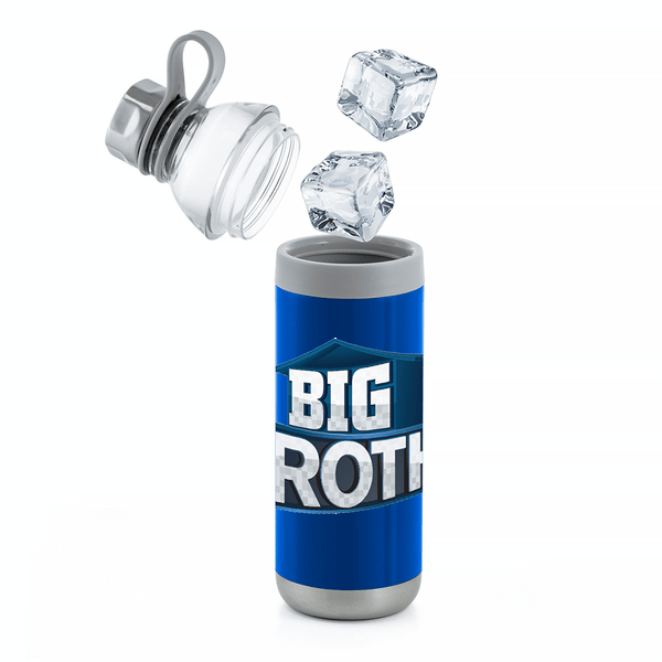 Dual Opening Stainless Steel Water Bottle - 20 Oz., custom water bottle with logo imprint 35