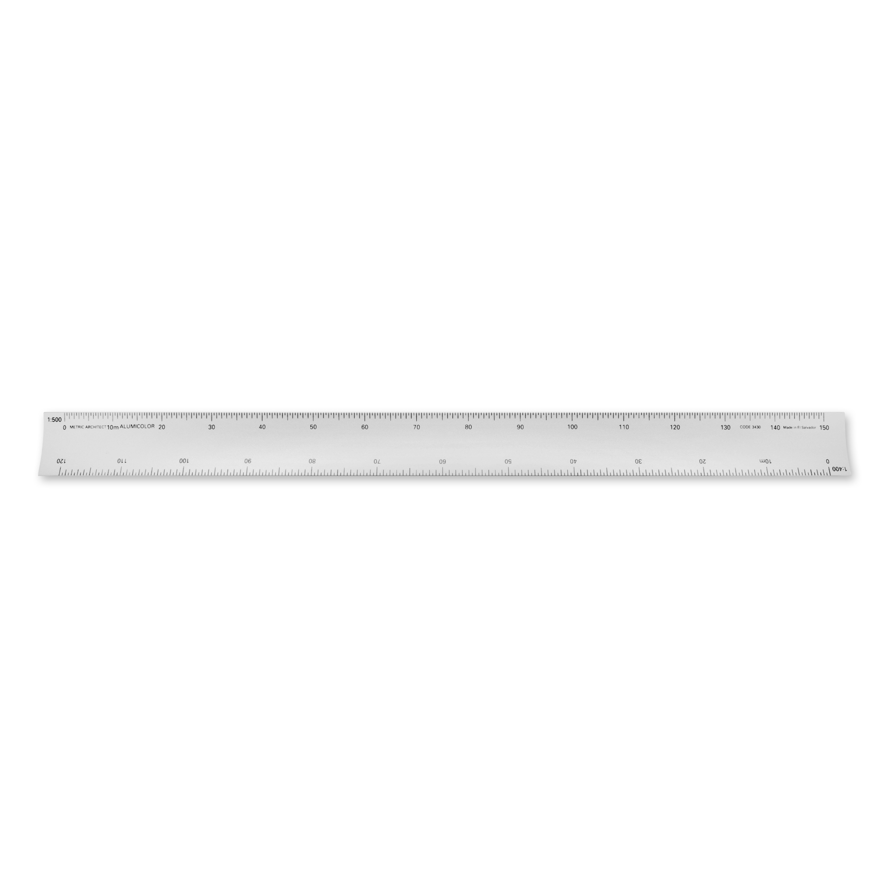 30 cm Metric Architect Triangular Hollow Scale 6