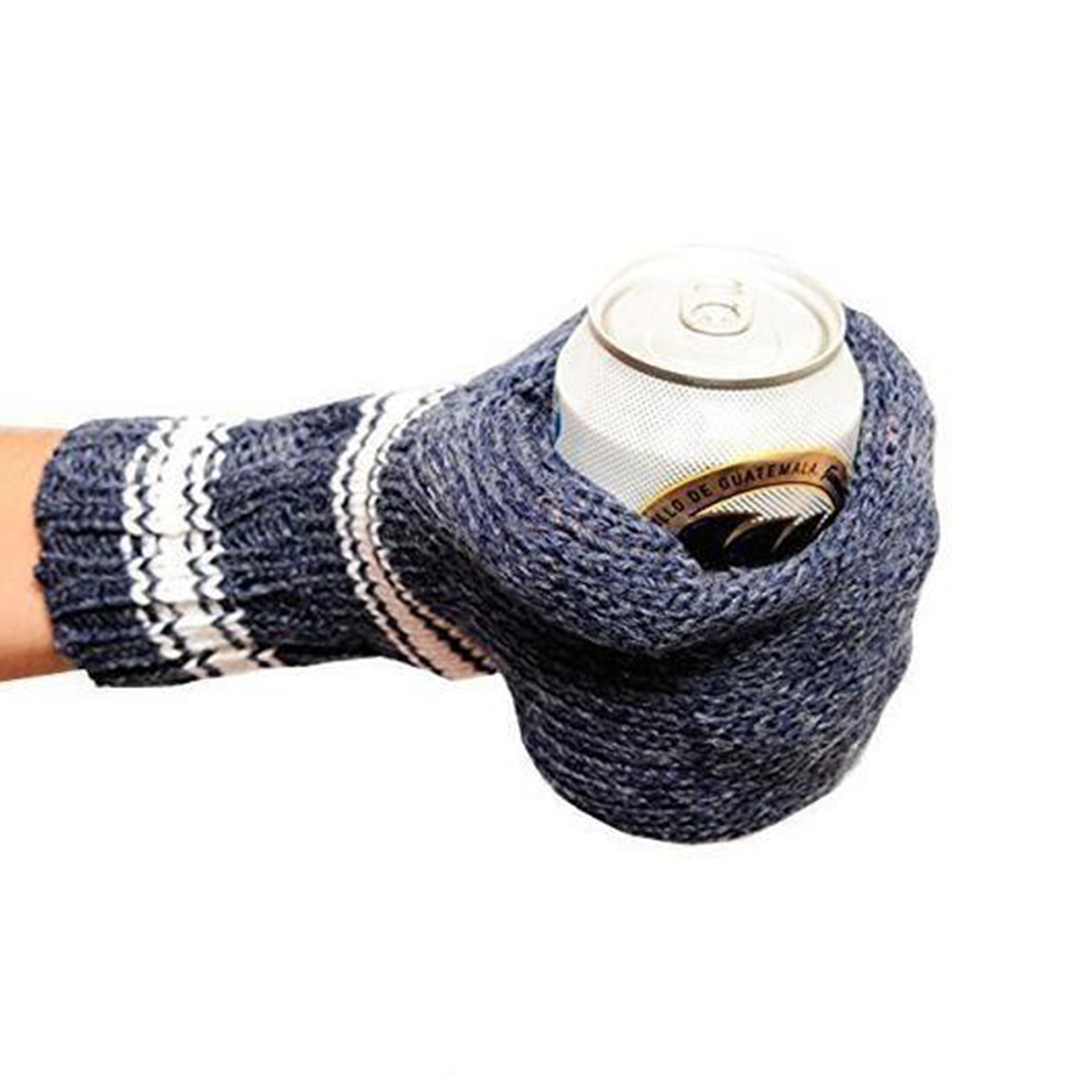 Knit Beer Mitten Gloves 4