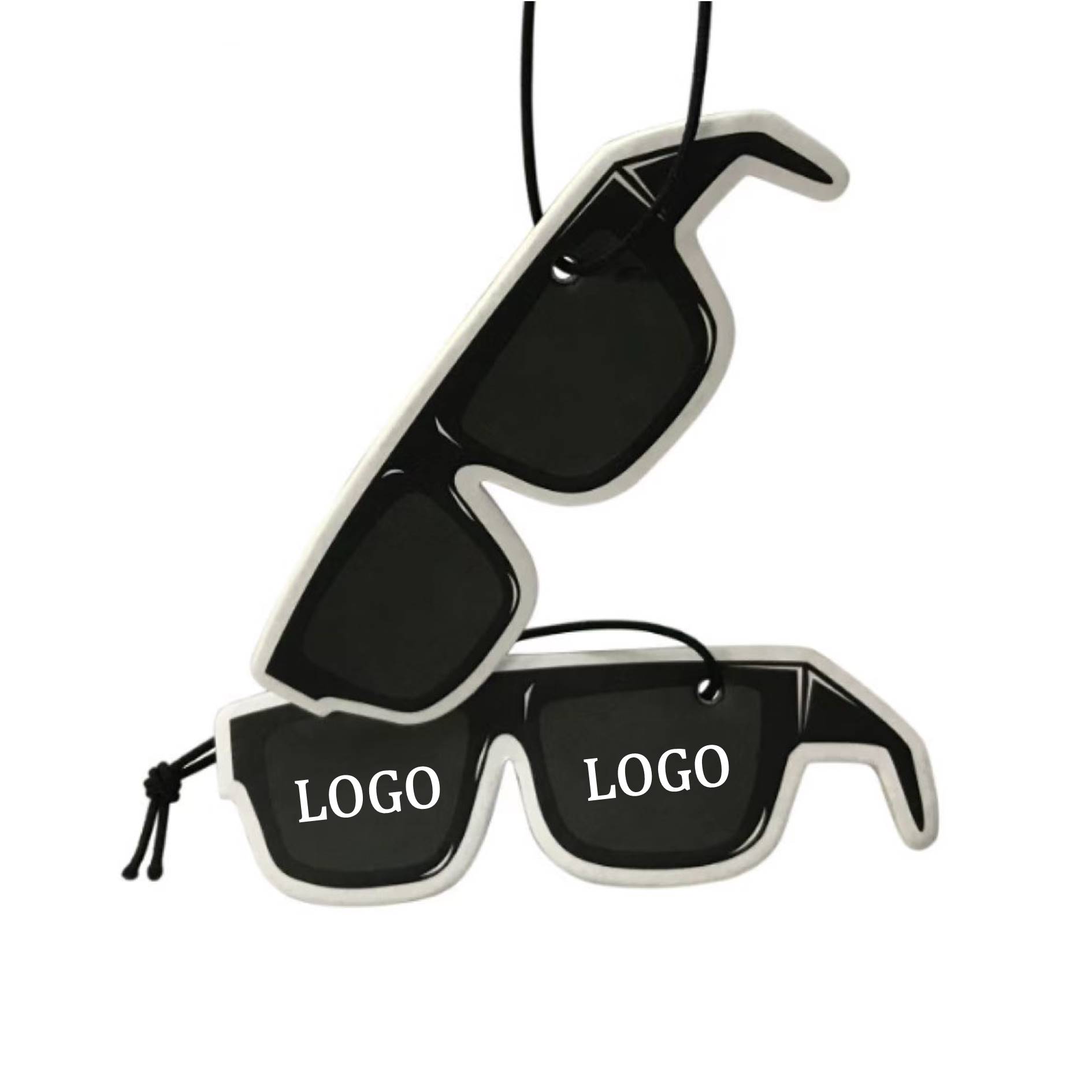 Glasses Shape Car Air Freshener Tag 3