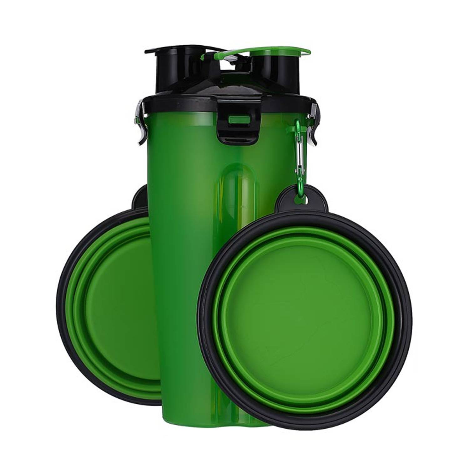 2 in 1 Folding Pet Feeder Water Bottle 2