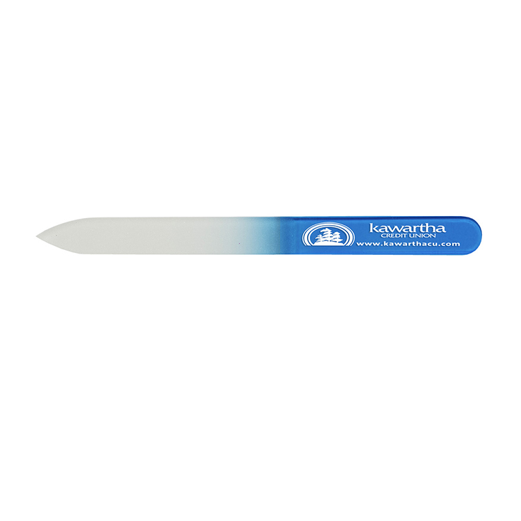 "Nailed It" Tempered Glass Nail File in Clear Sleeve 5