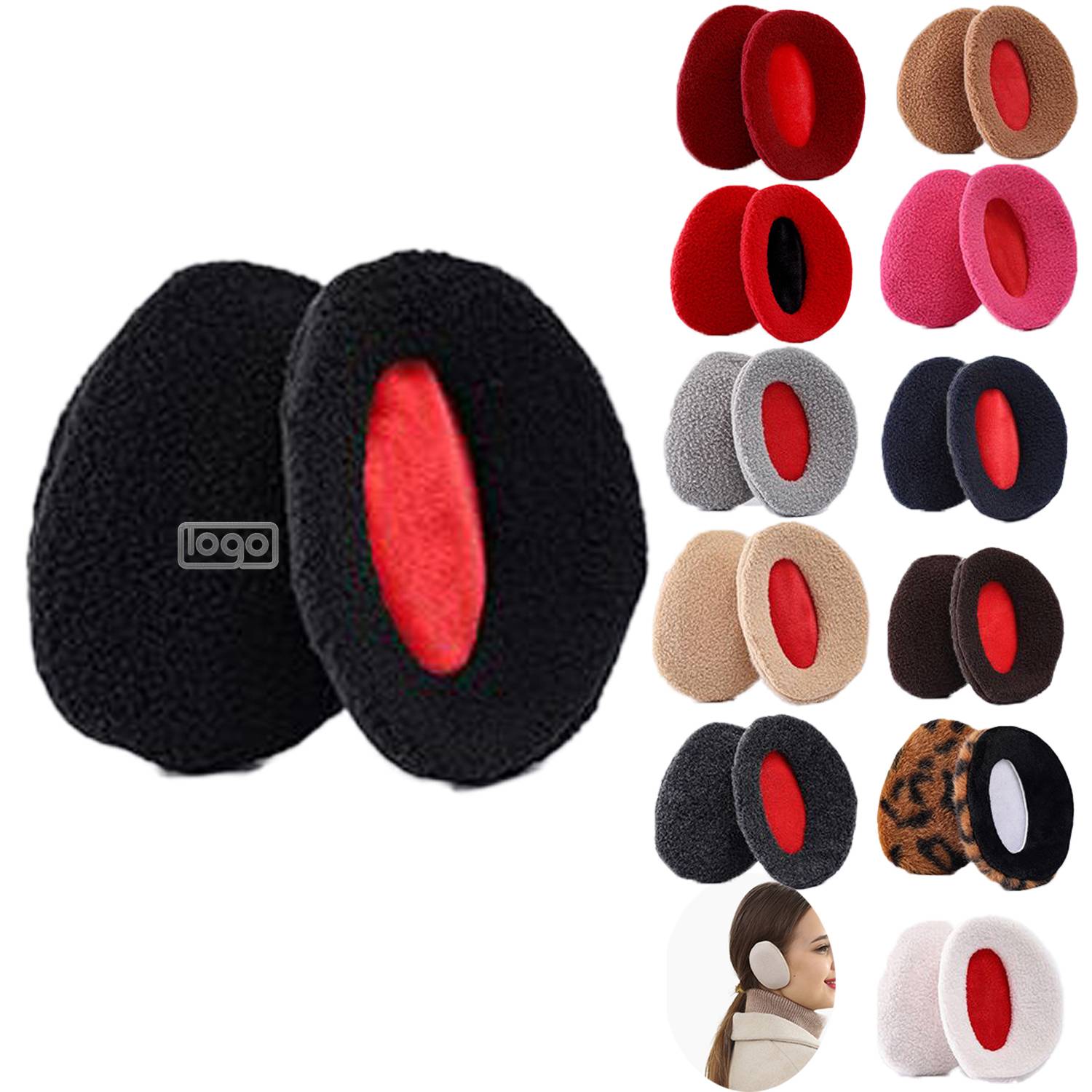 Lnvisible Warm Split Ear Protection Earrings 13