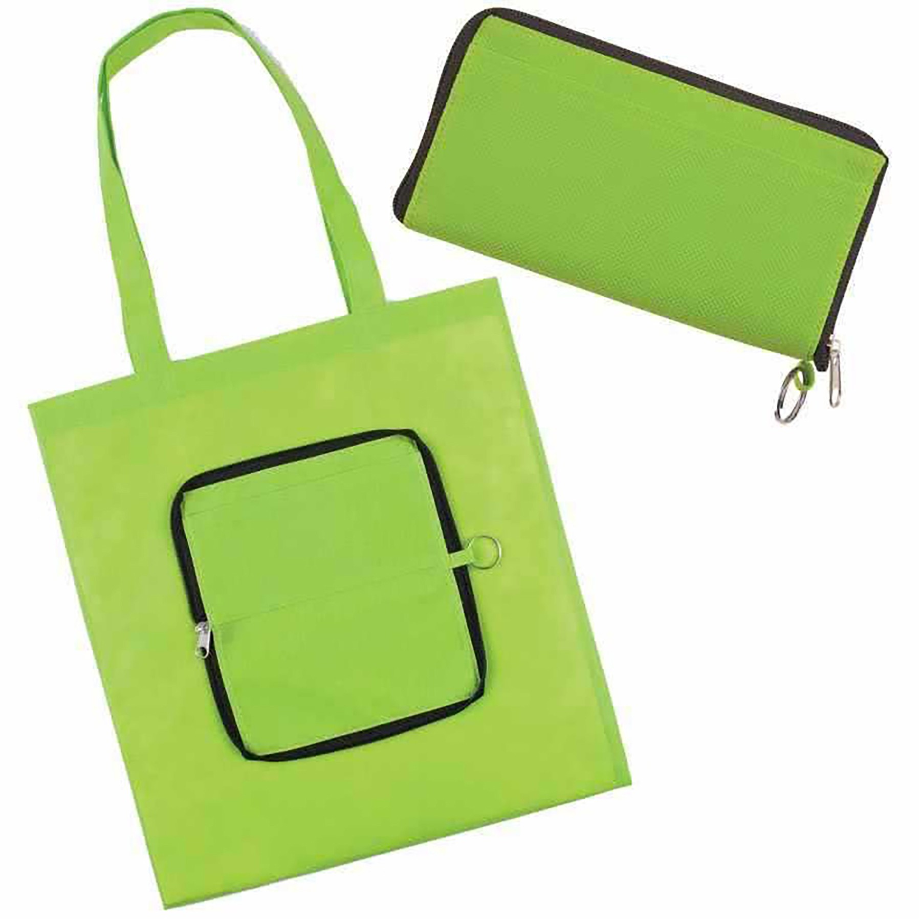 Foldable Grocery Tote Bag, custom tote bag with logo imprint 3