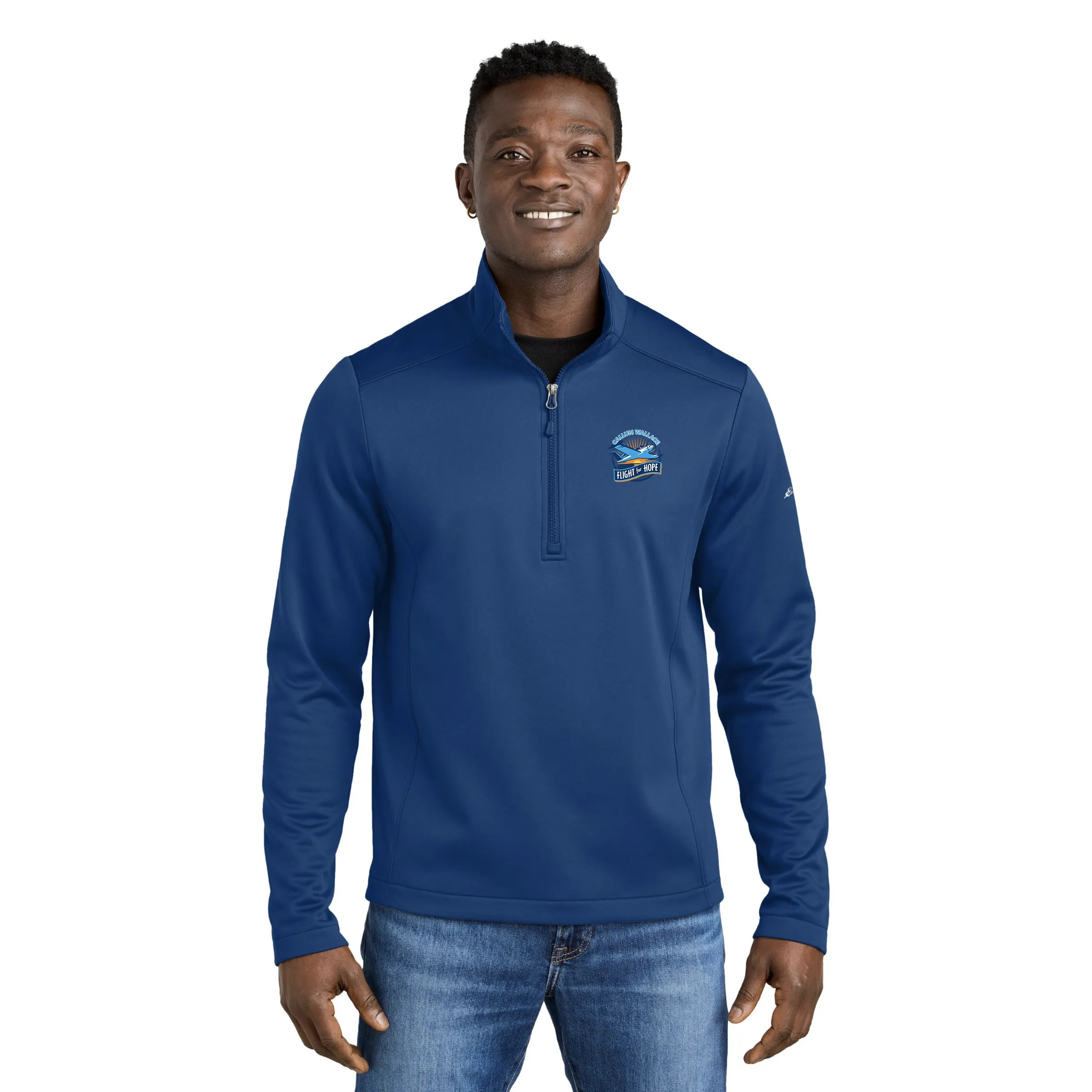 Eddie Bauer(R) Smooth Mid Layer Fleece 1/2-Zip 5