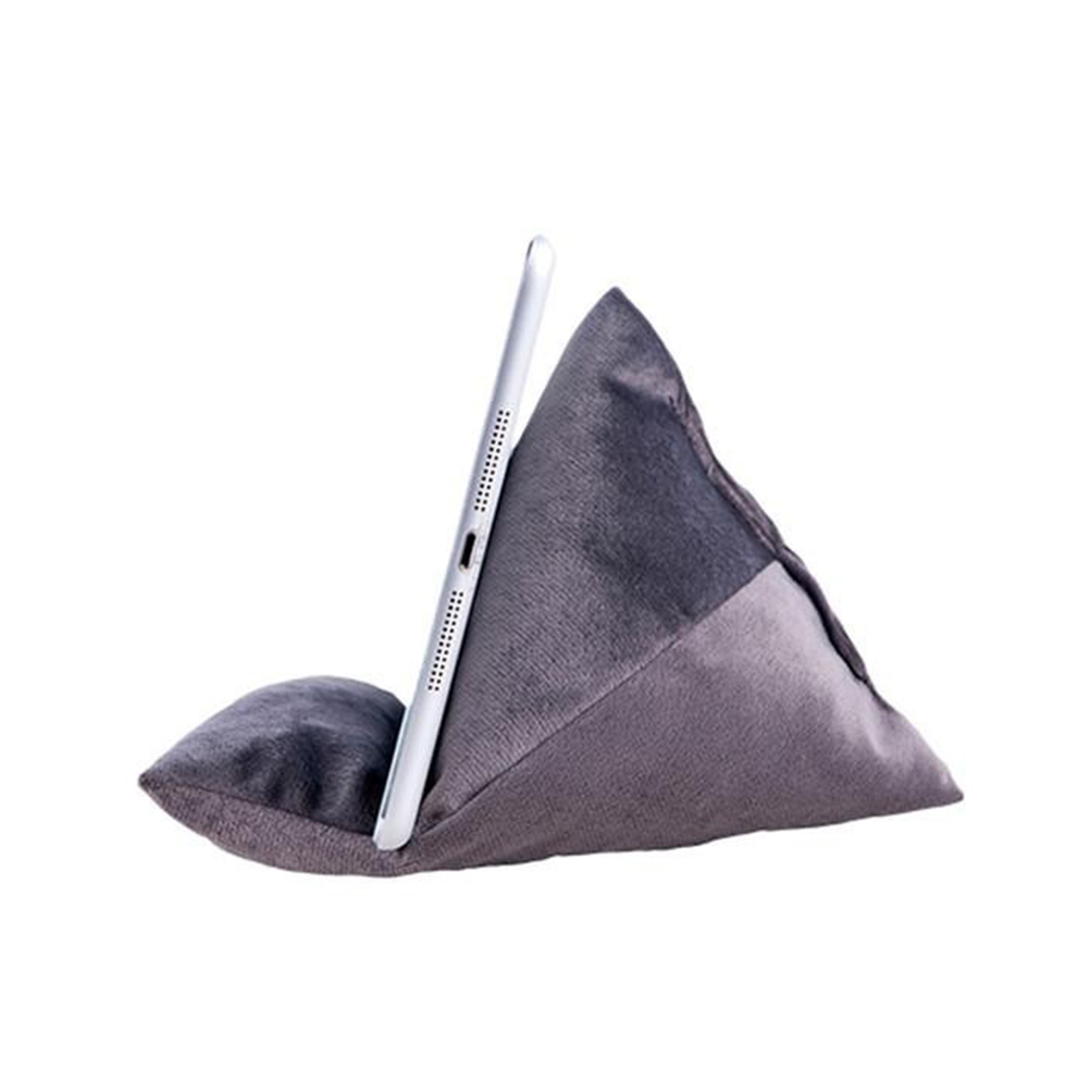 Triangle Pillow Phone Stand 4.8" x 6.2" x 3.6" 1
