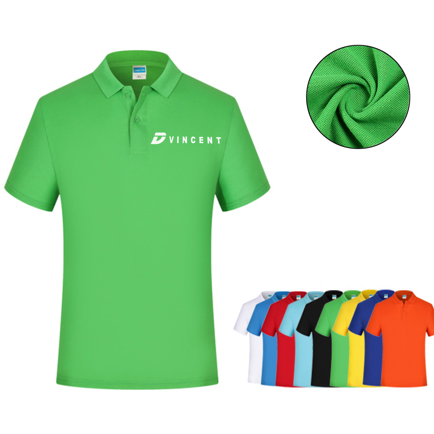 Customized Polyester Polo Shirt 2