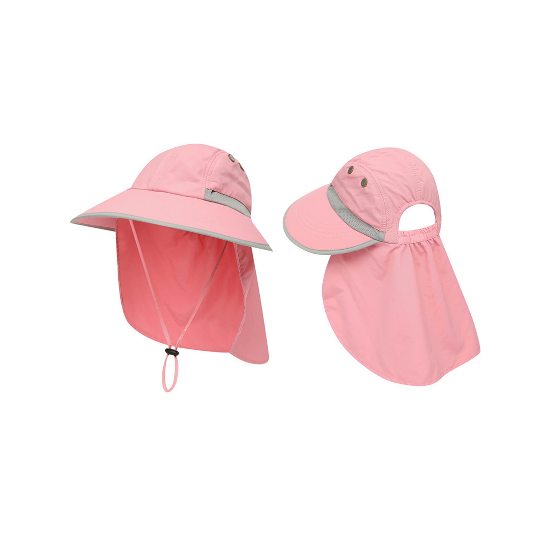 Women's Sun Hat Outdoor UV Protection Foldable Packable Mesh Hat 3