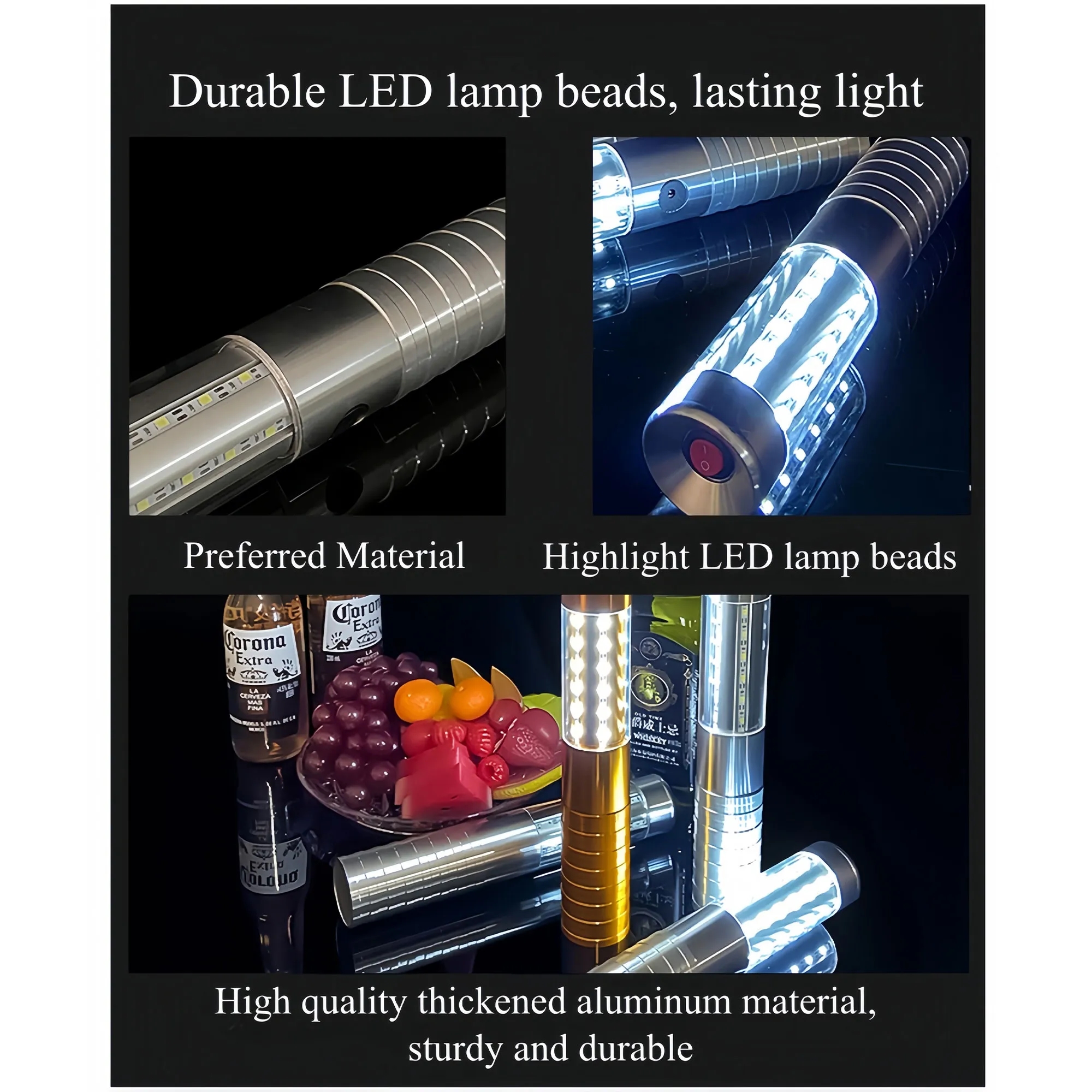 Rechargeable LED Party Stick For Champagne 3