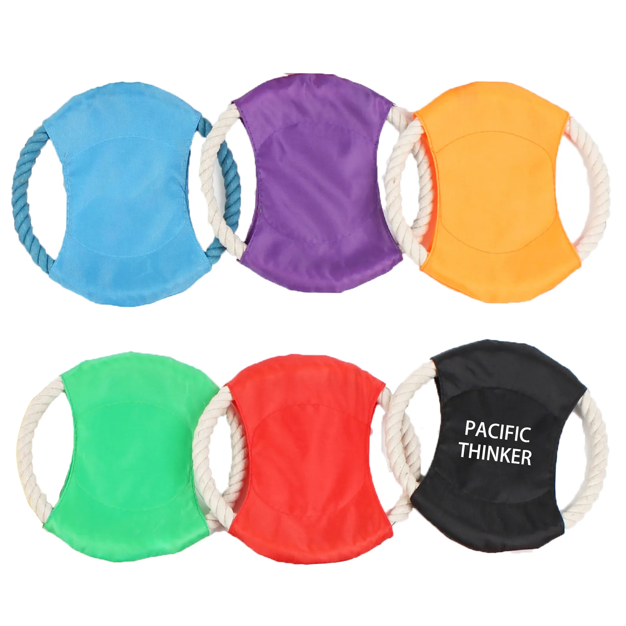 Pet Dog Flying Disc Cotton Rope Toy 1