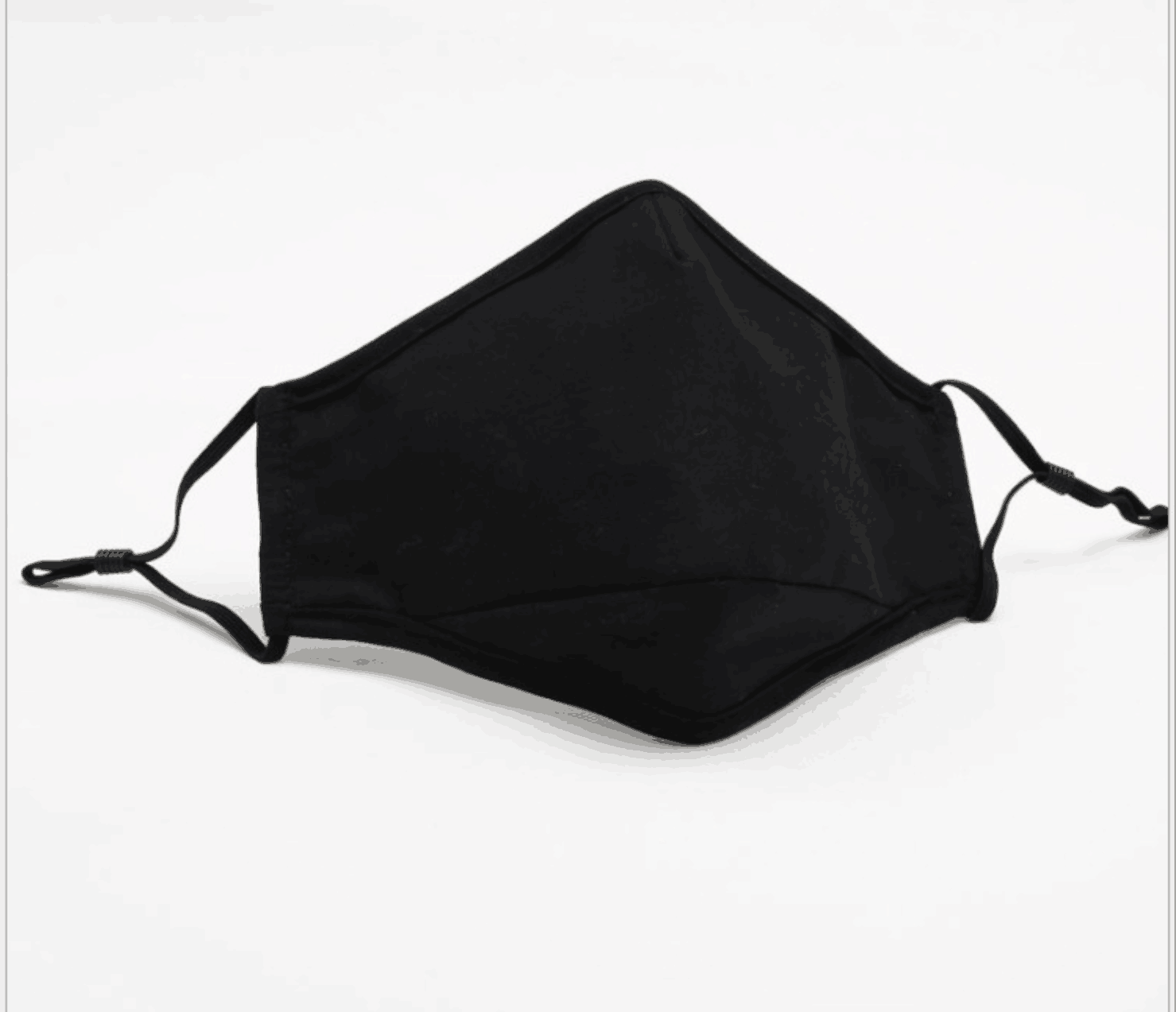 Reusable Cotton Face Mask w/ Adjustable Ear loops 2