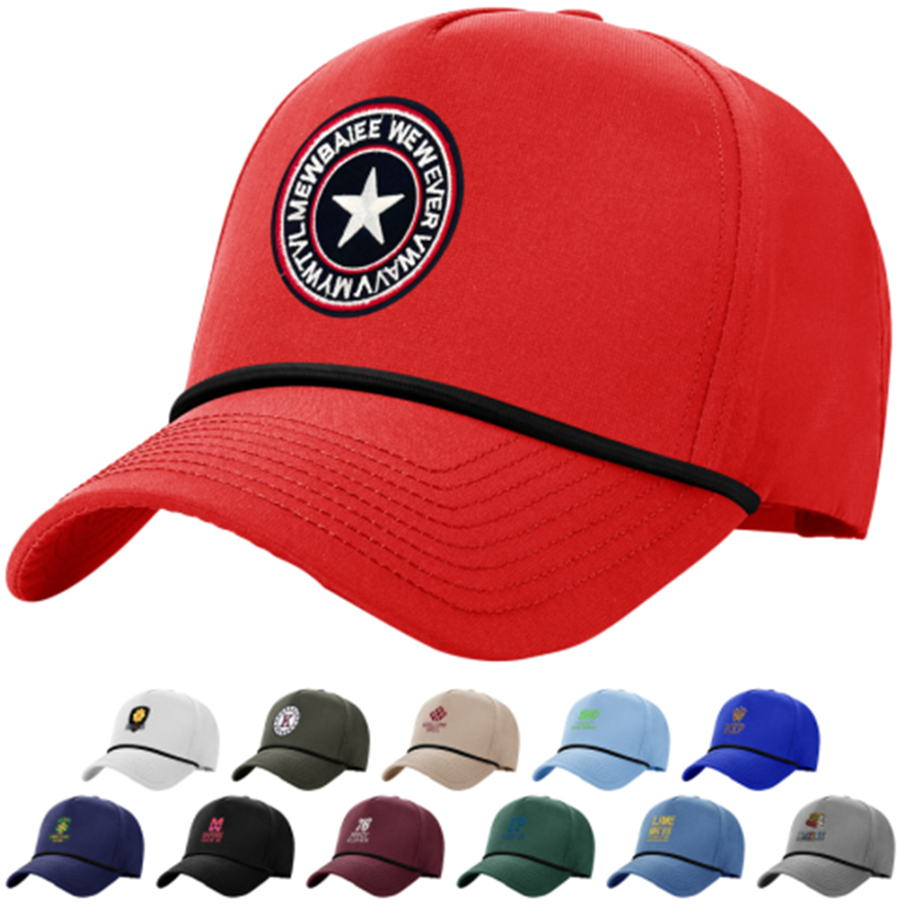 5 Panel Baseball Cap 2