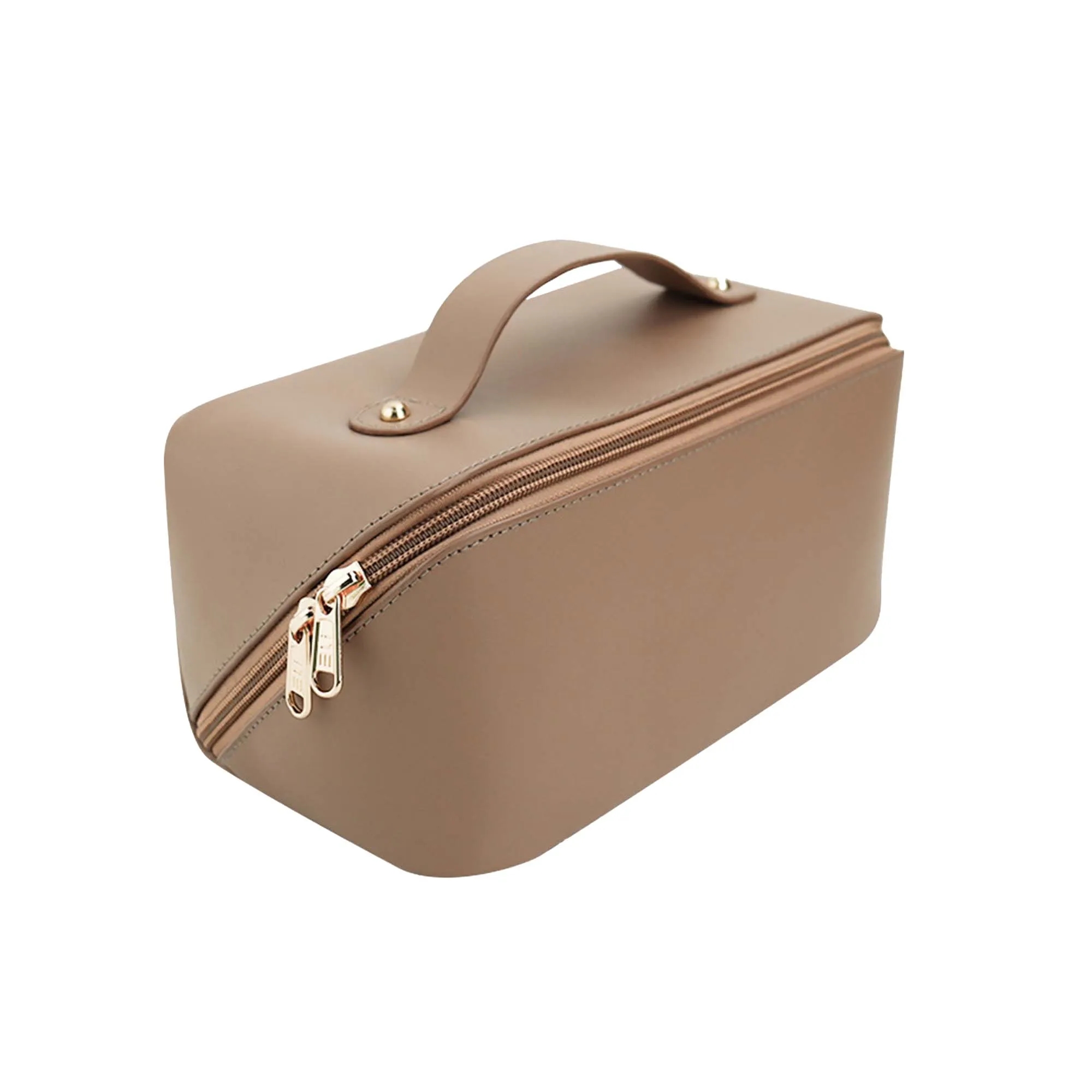 Large Capacity PU Leather Makeup Toiletry Bag 3