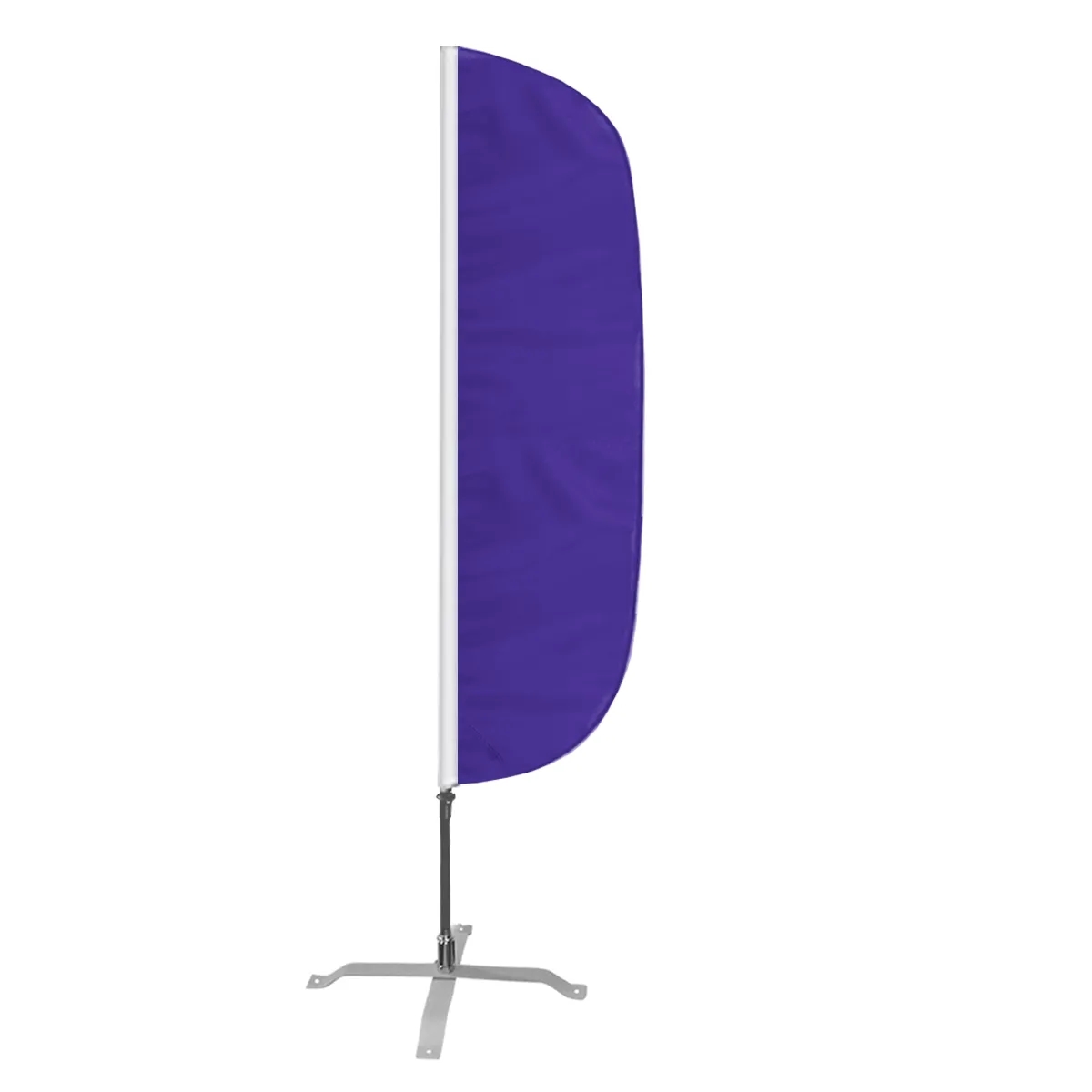 Blank 200D Nylon Feather Flags 8' x 2' 5
