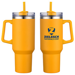 Genoa 40 oz Vacuum Insulated Travel Mug with Straw 26