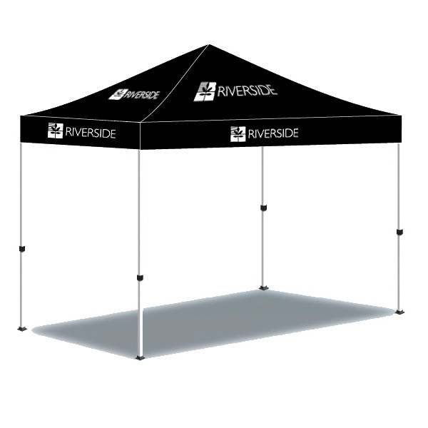10' Heavy Duty Canopy Tent w/ Full Dye Sublimated 1