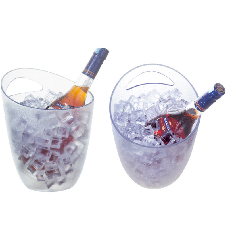 3-Liter Ice Bucket with Handles Wine Bucket 4