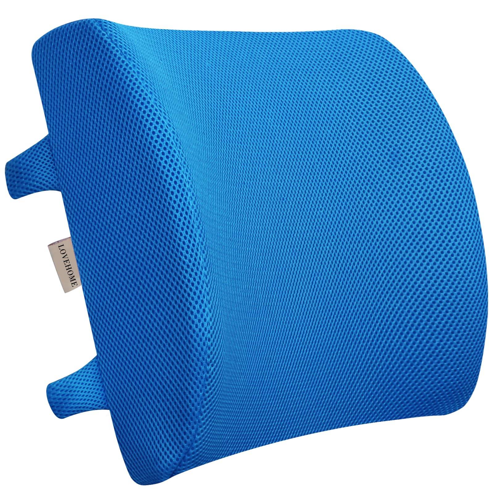 Mesh Memory Foam Lumbar Support Pillow 6