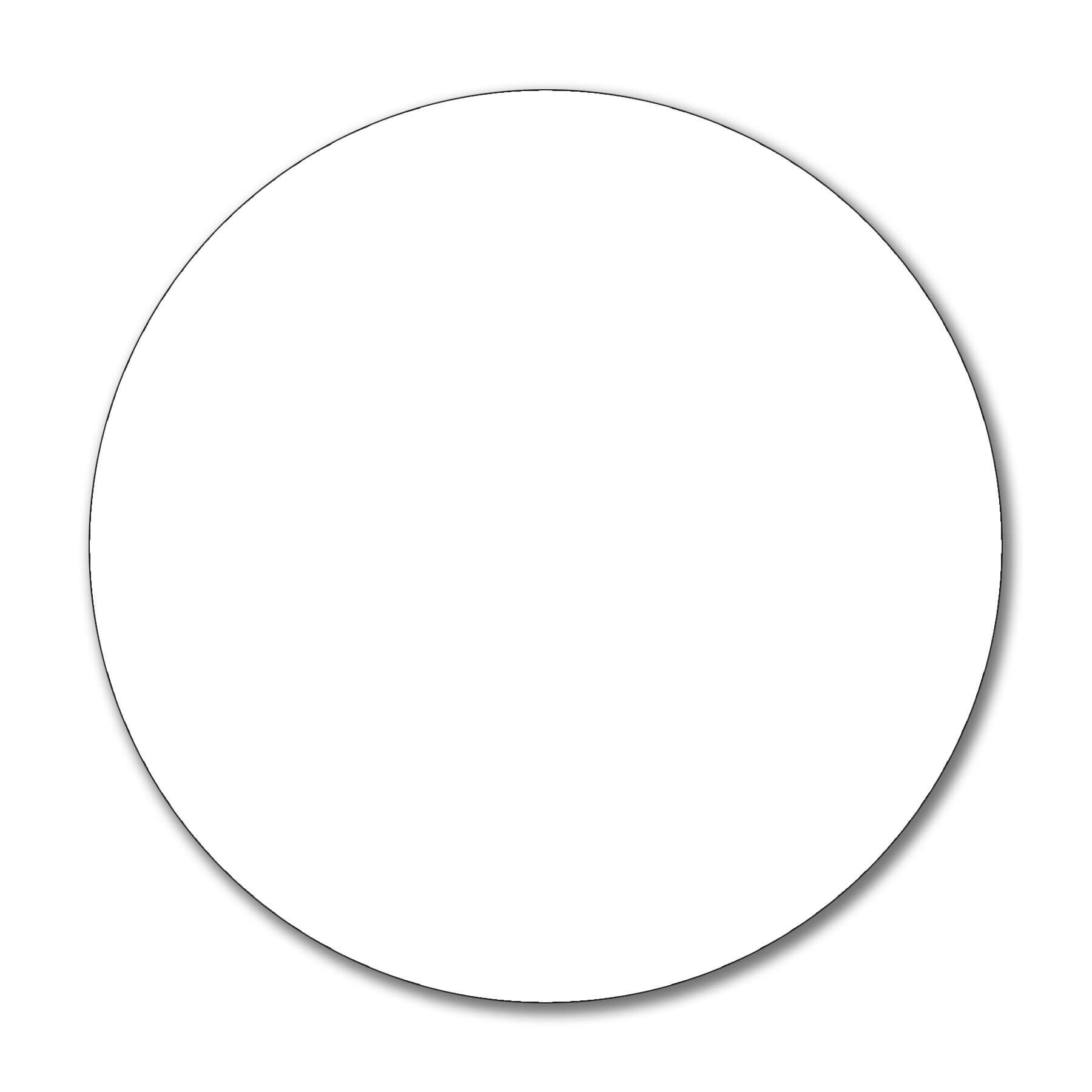 Circle 3.5" NoteKeeper™ Magnet 20 Mil 3
