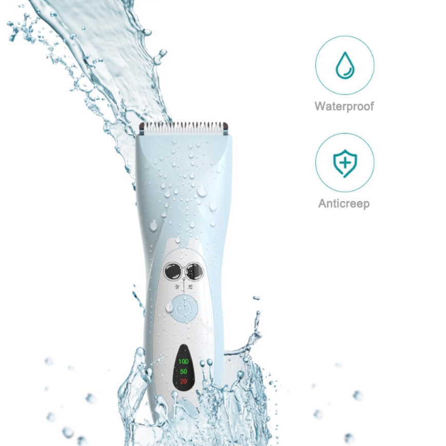 Baby Hair Clippers Kids  Trimmers USB Rechargeable 7