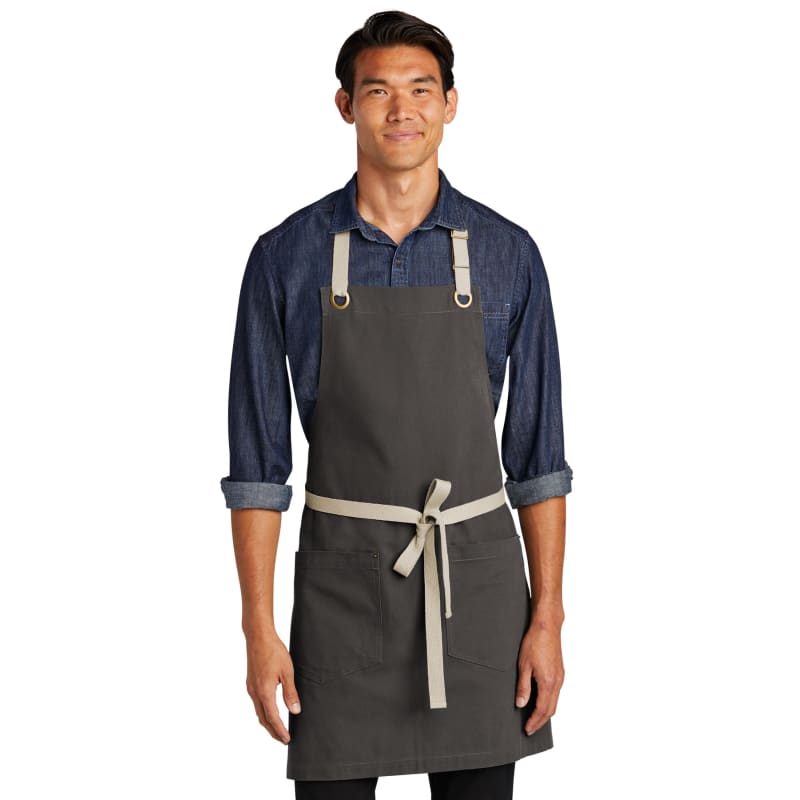 Port Authority Canvas Full-Length Two-Pocket Apron 15