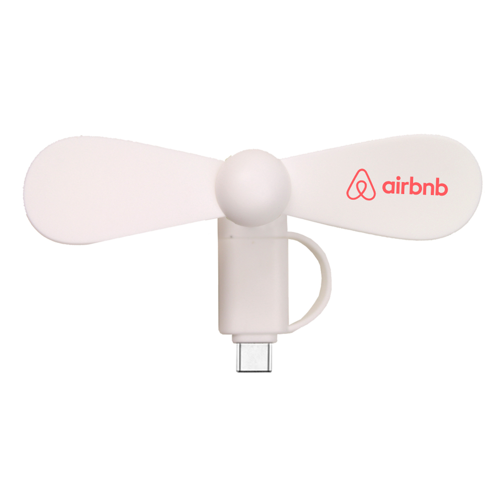 Cell Phone Fan for iPhone, USB-C & Micro-USB phones 5