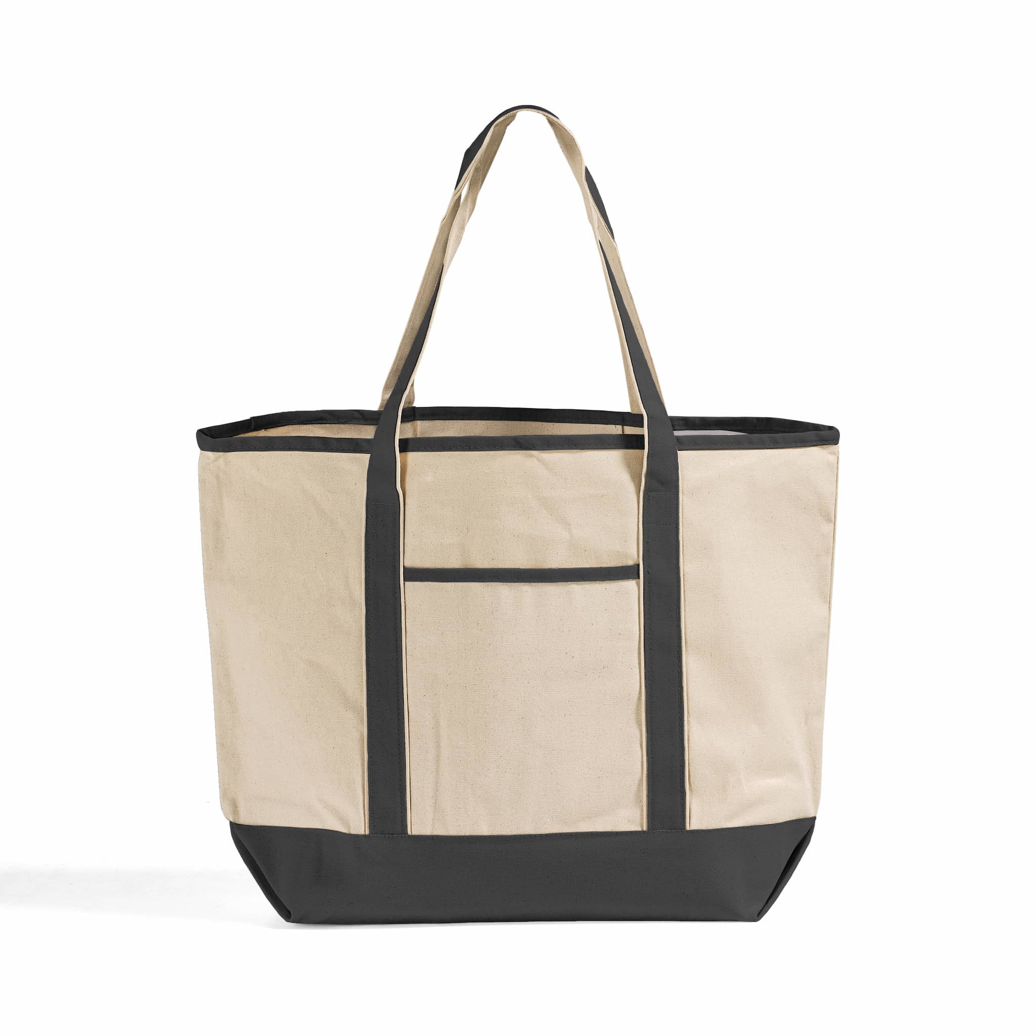 Jumbo Deluxe Canvas Tote Bag, custom tote bag with logo imprint 8
