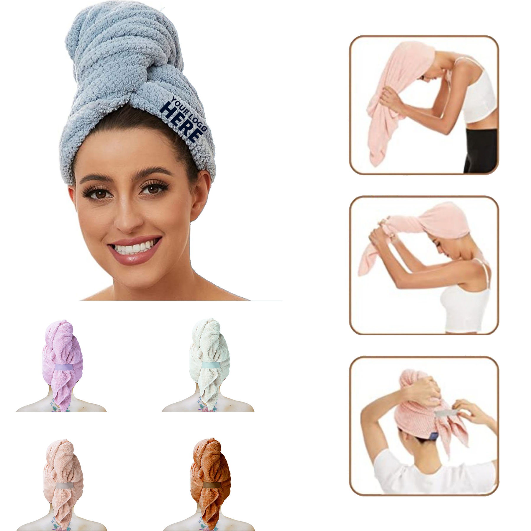 Hair Dry Towels 2