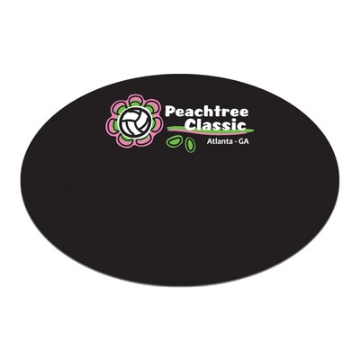 UV Inject Poly Blackboard Chalk Marker Write-On Name Badges (2.375"X3.25") Oval