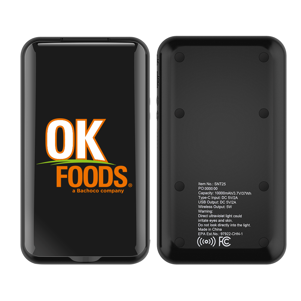 Samson Wireless Powerbank with UV Sanitizer 10000 6