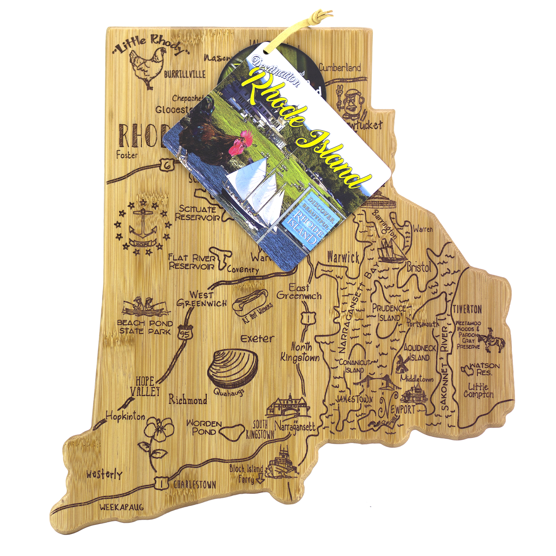 Destination Rhode Island Cutting & Serving Board 1