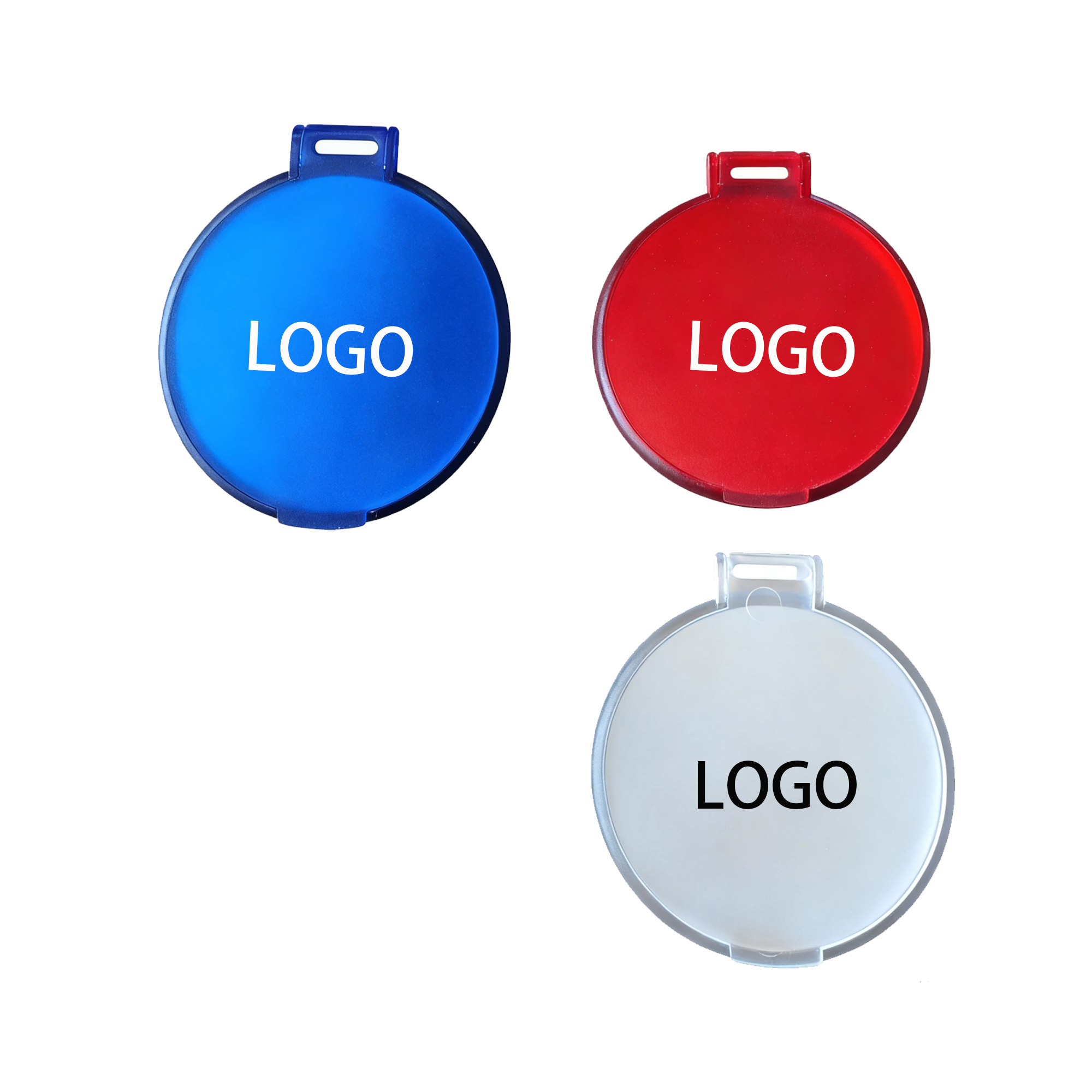 Pocket Size Transparent Round Mirror 2