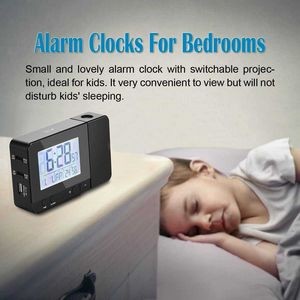 Projection Alarm Clock With Weather Station 5