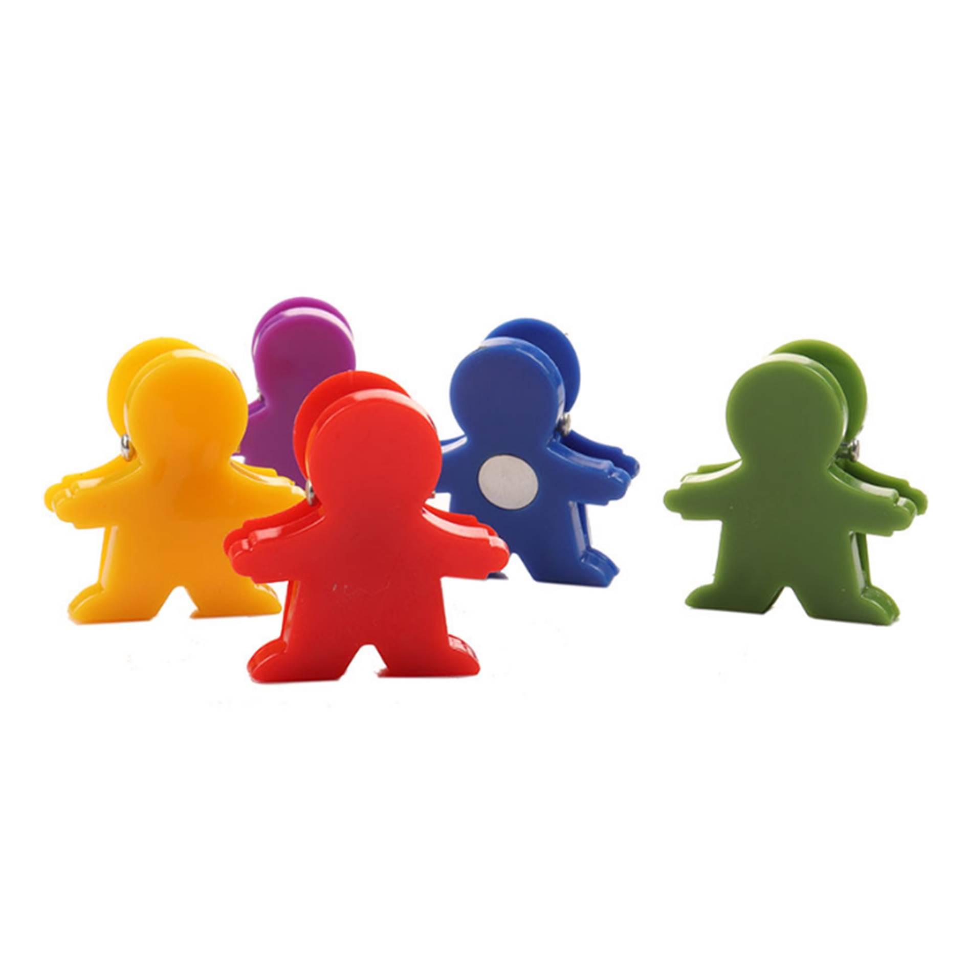 Mini Man Shaped Magnetic Memo Clip, promotional clip with logo imprint 3