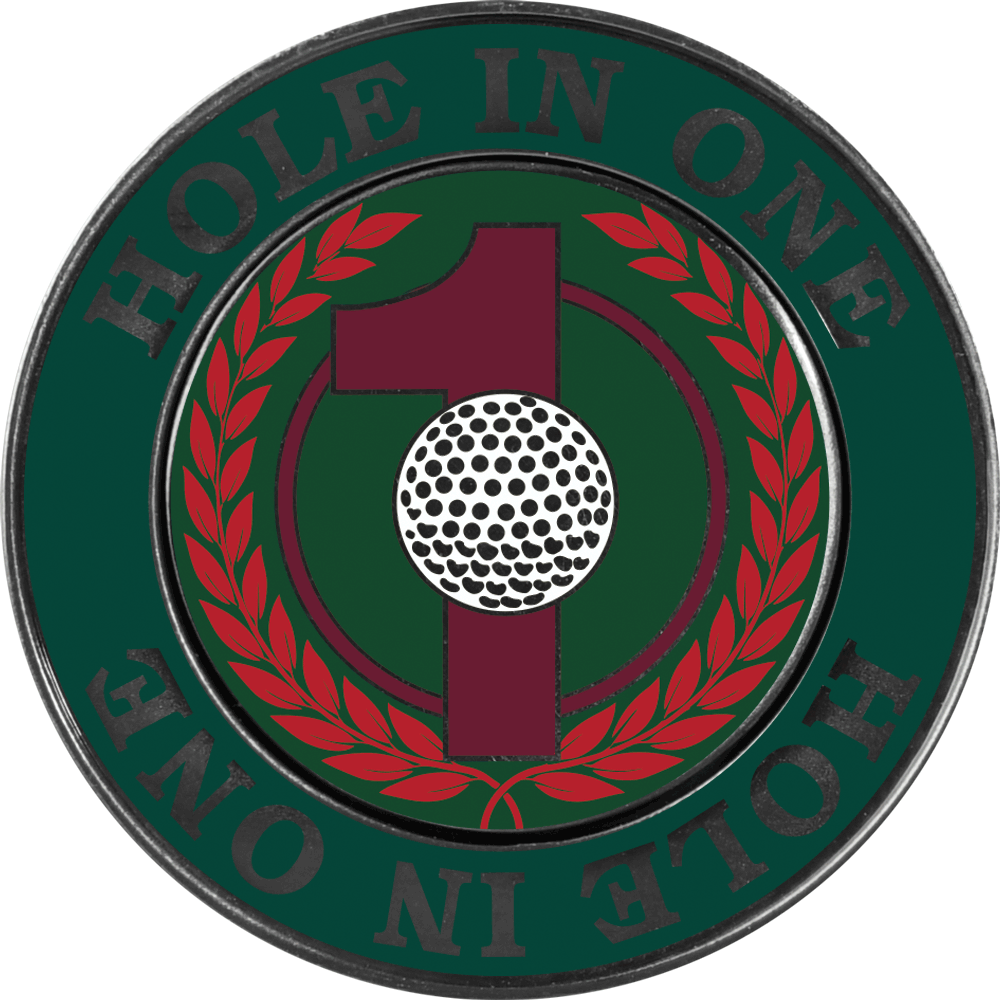 Texture Tone® Golf Ball Marker Coin w/ Magnetic Ball Marker 22
