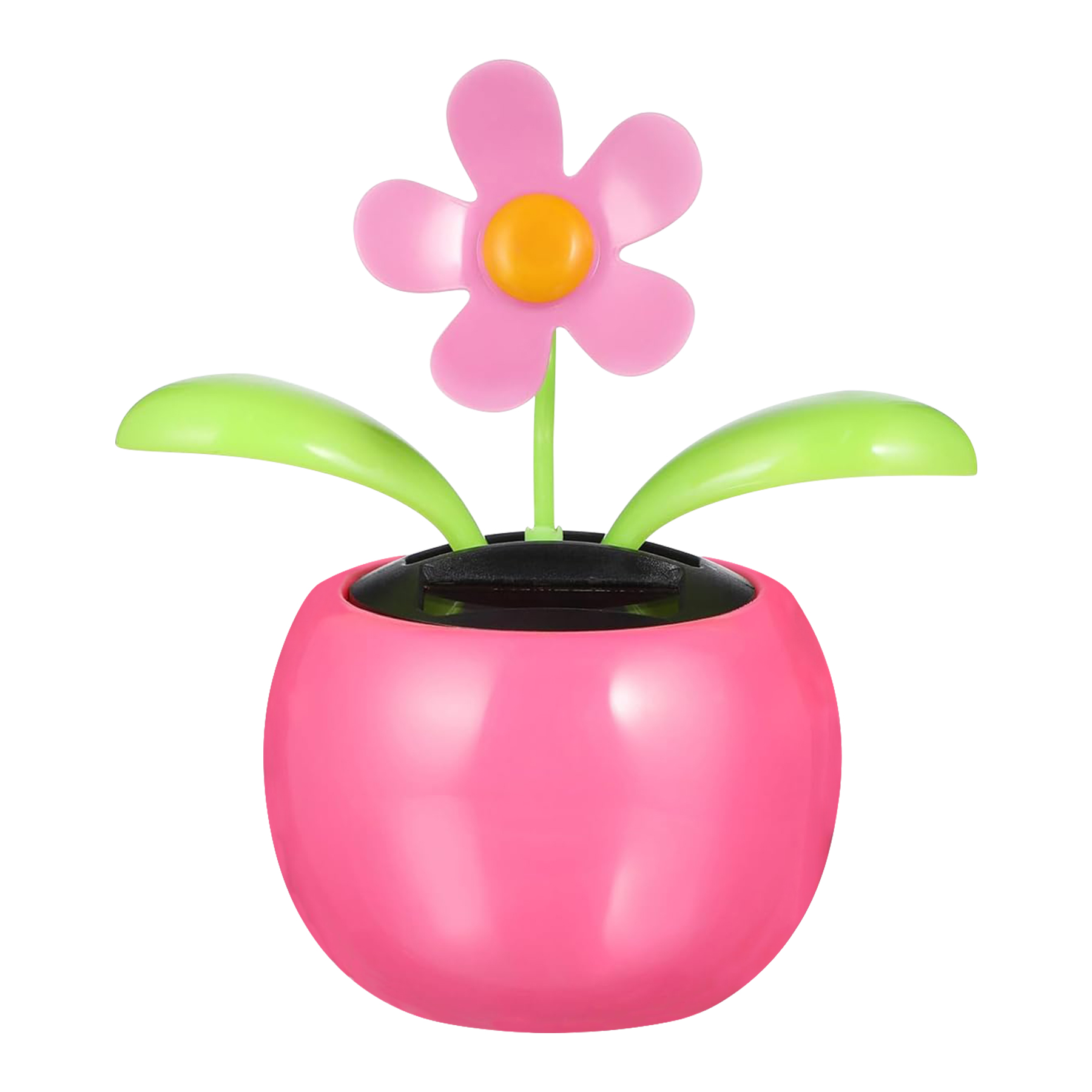 Solar Powered Dancing Flower Car Decor 14
