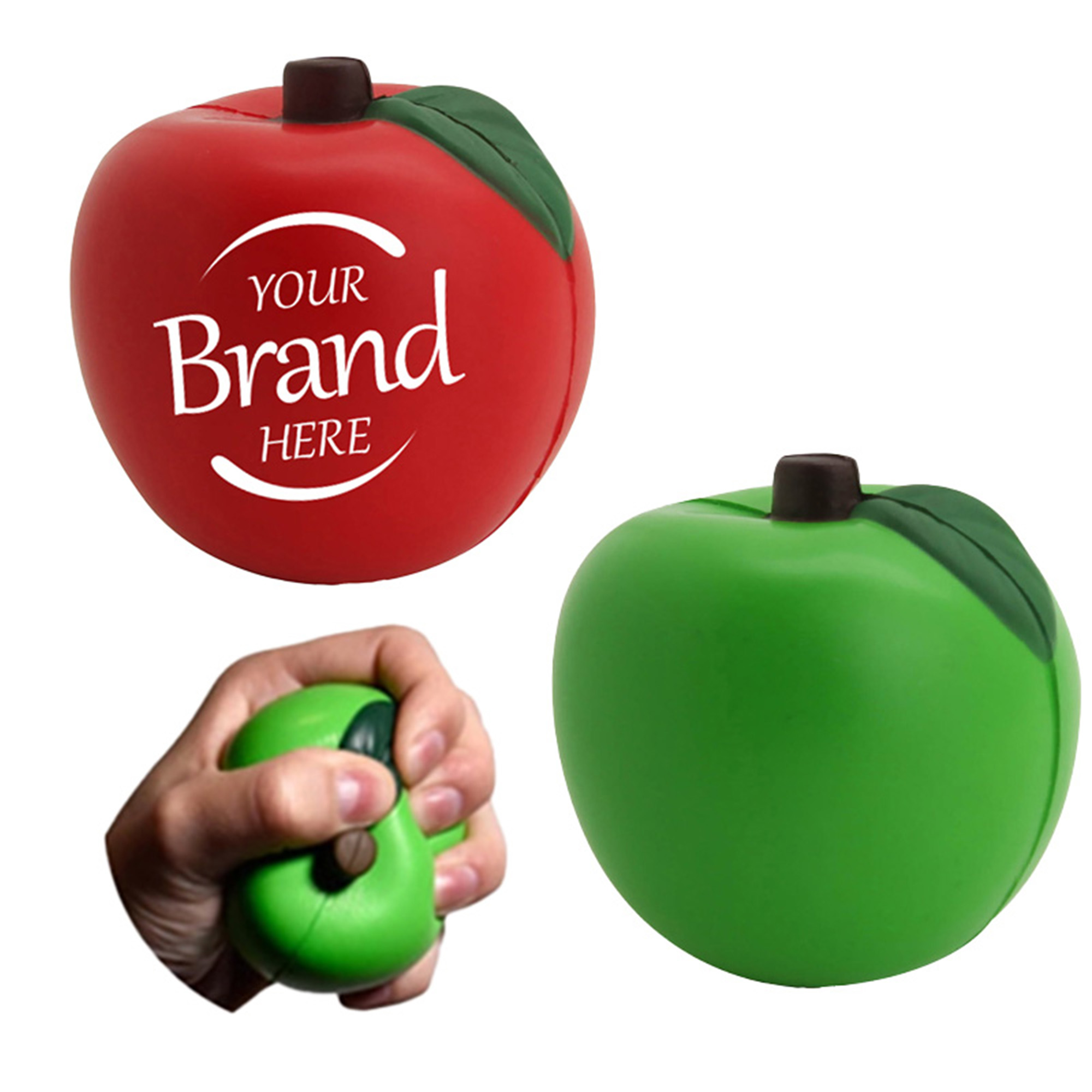 Apple Shaped PU Stress Relief Toy 2