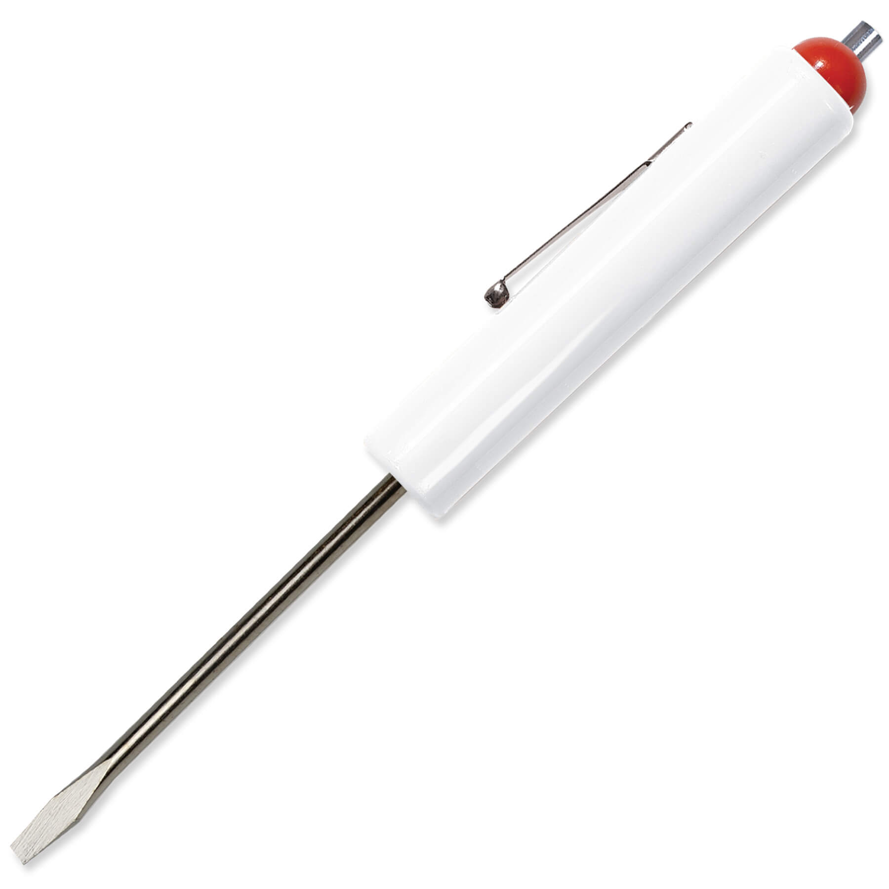 Jumbo Pocket Screwdriver 1/8" Flat Tip Blade + Magnet Top 4