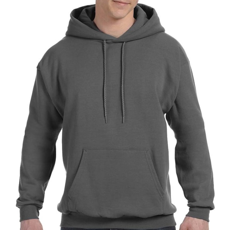 Hanes 7.8 Oz. ComfortBlend® EcoSmart® 50/50 Pullover Hoo, custom hoodie or sweatshirt with logo imprint 2