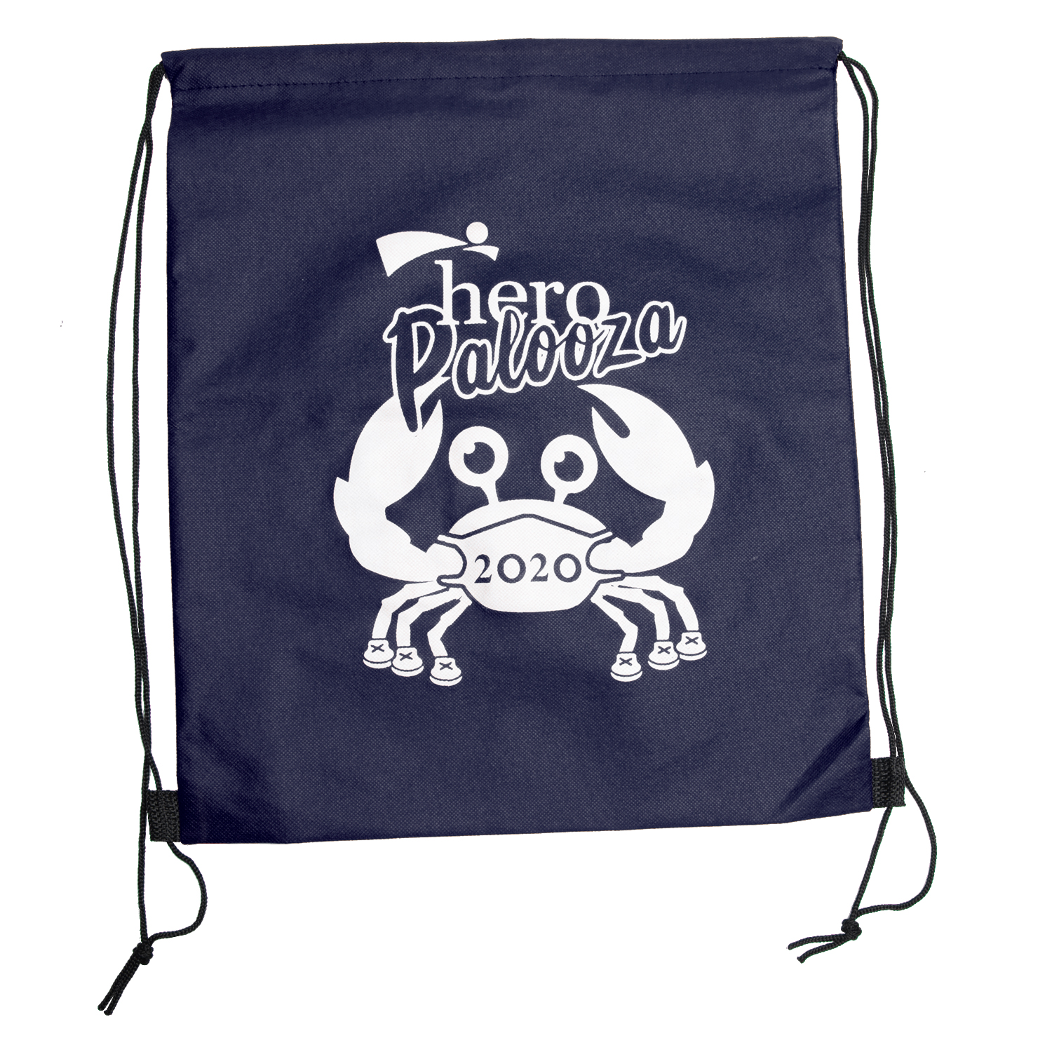 Wanderlust Non-Woven Drawstring Backpack (2 Color Imprint) 9