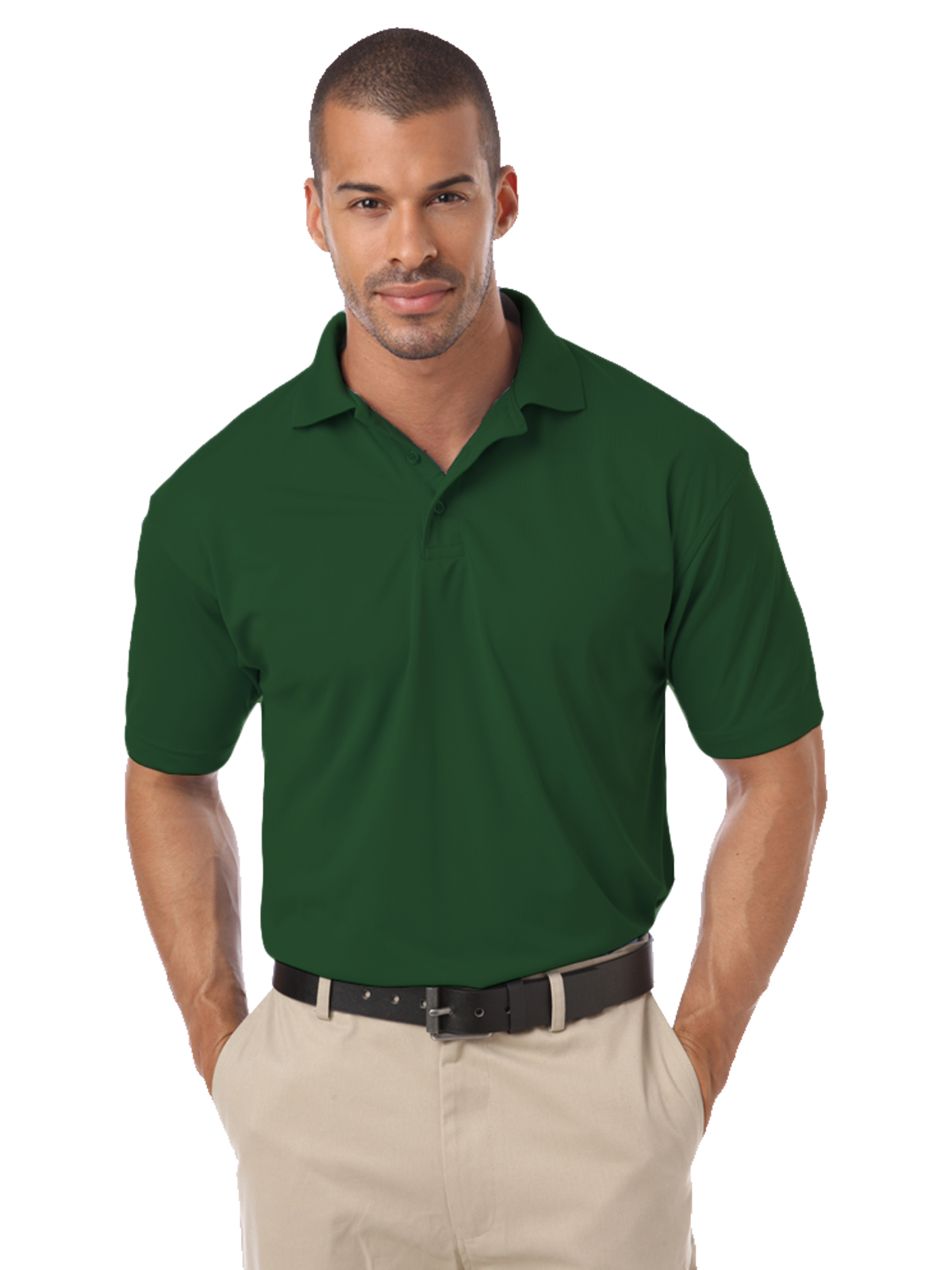 Blue Generation - Men's Pocketless IL-50 Polo 19