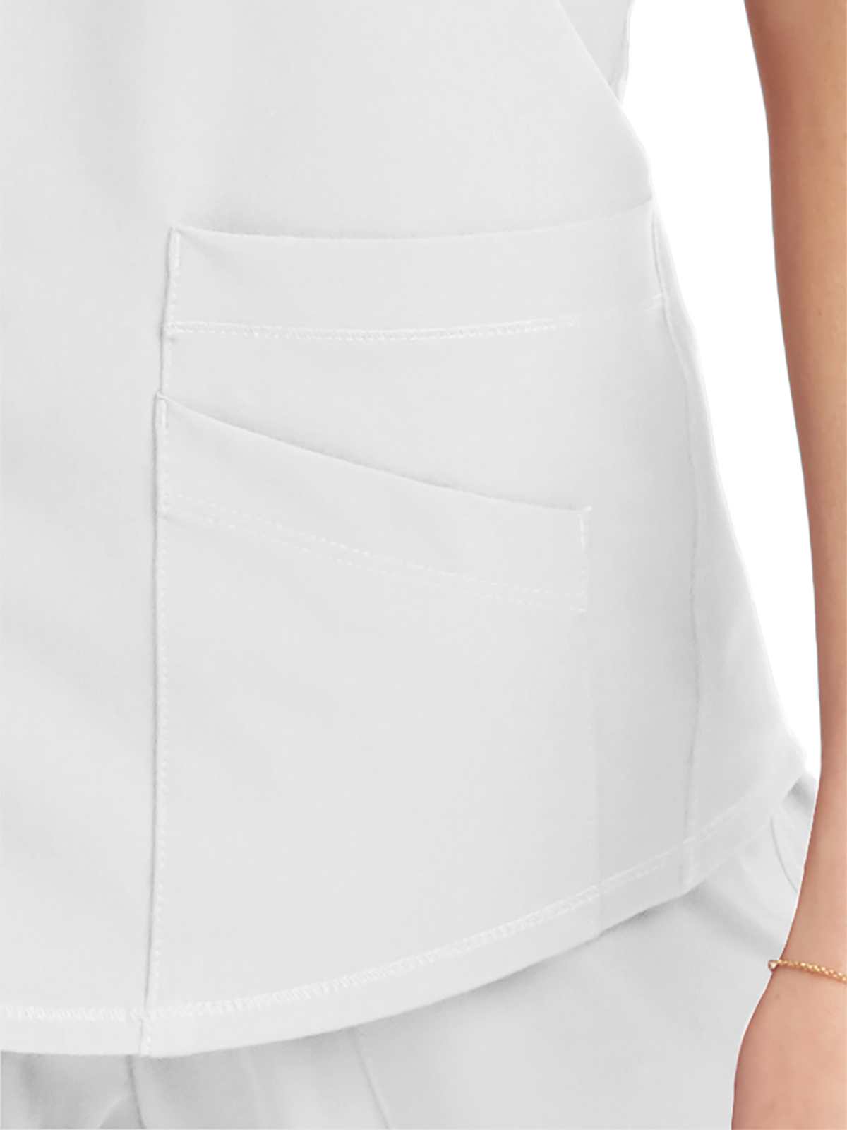 Skechers - Women's Three-Pocket Curved V-Neck Breeze Scrub Top 60