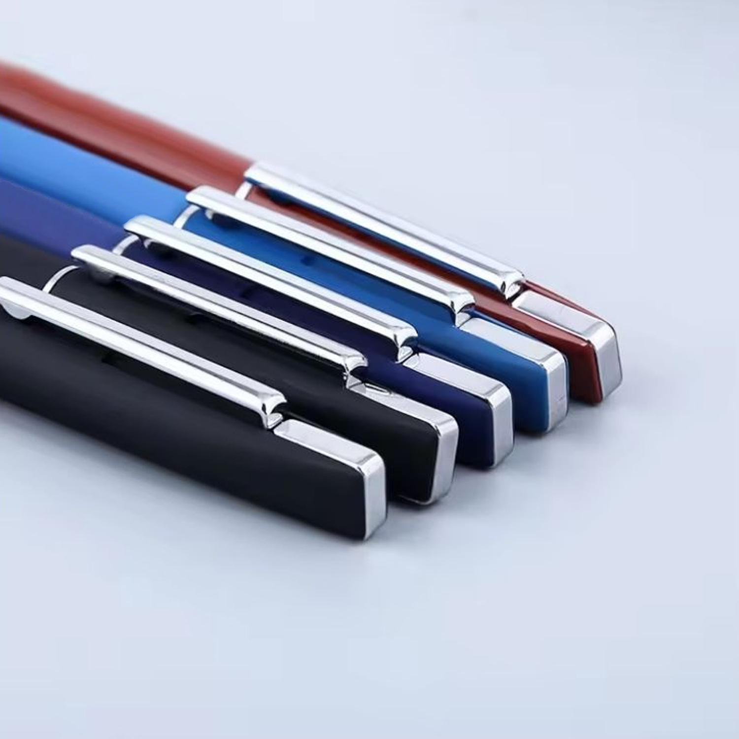 Twist Action Business Plastic Ballpoint Pen 7